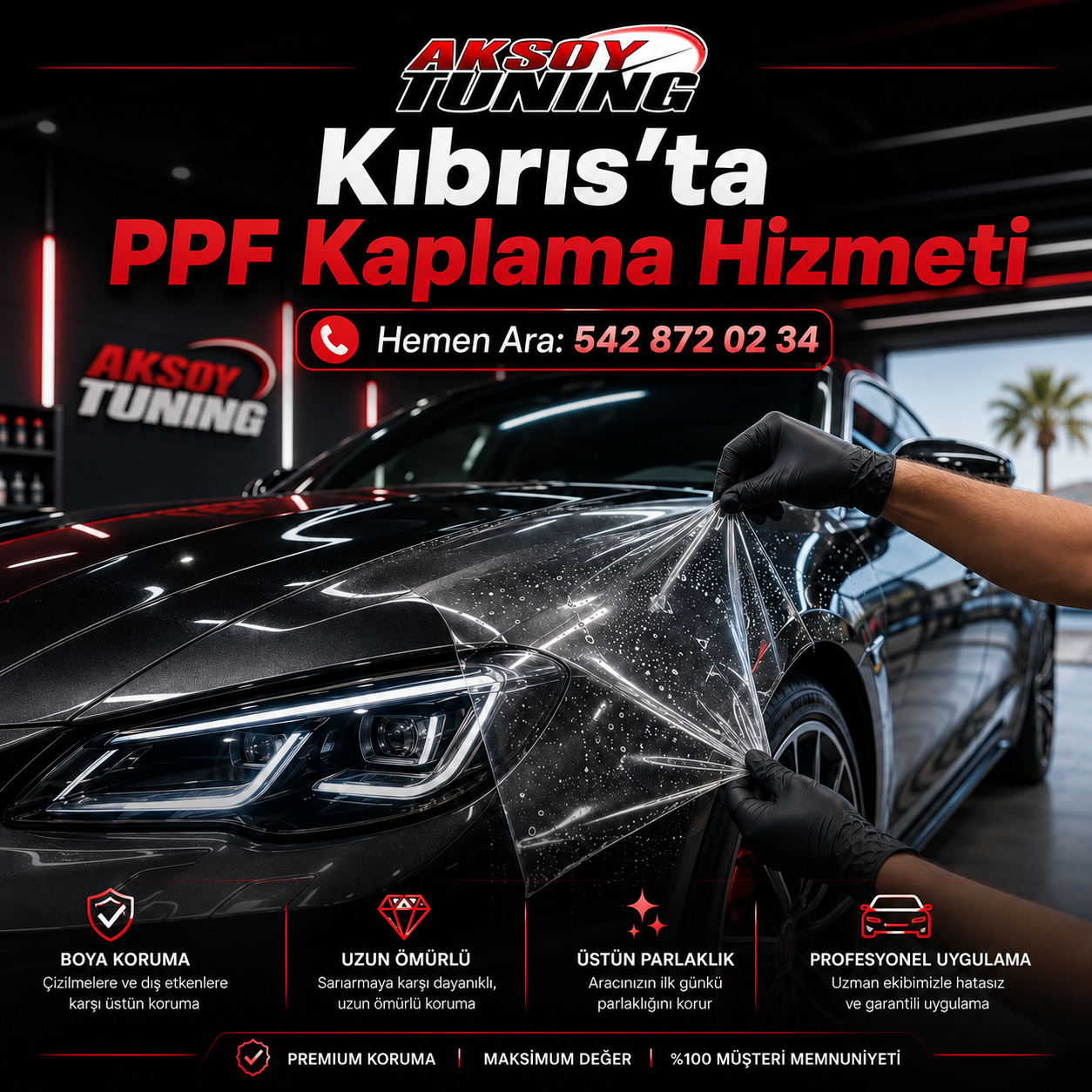 Kıbrıs'ta PPF Kaplama Hizmeti