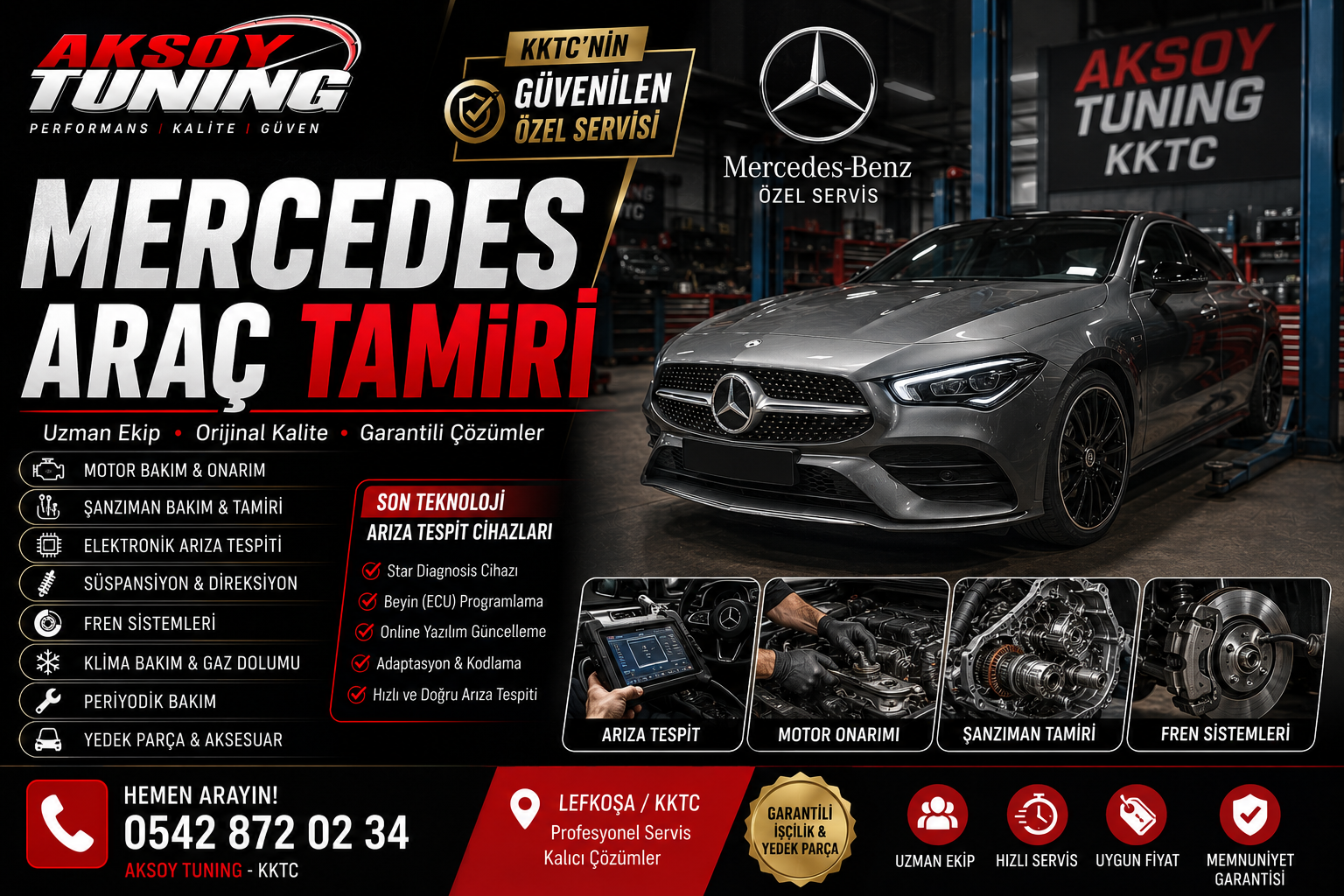 KKTC Mercedes Araç Tamiri