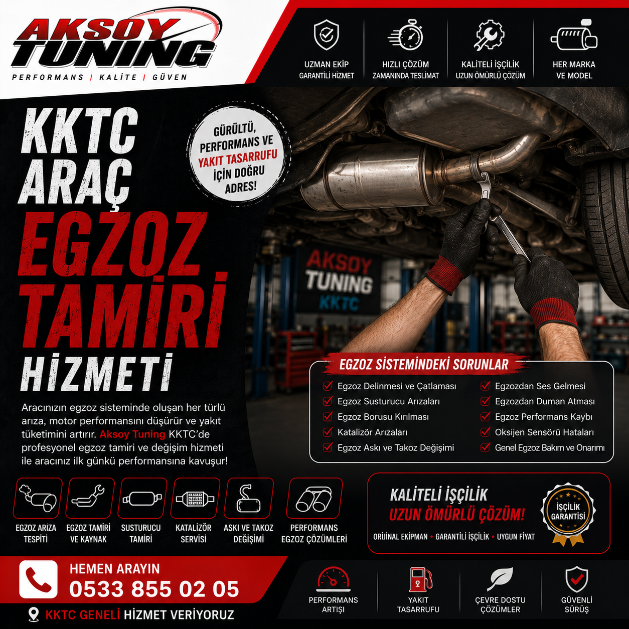 KKTC Araç Egzoz Tamiri 