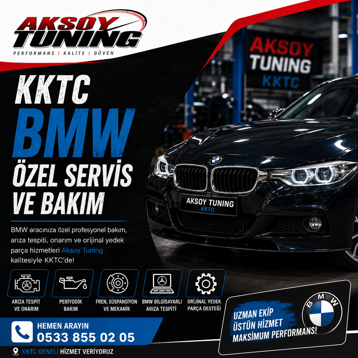 KKTC BMW Özel Servis ve Bakım