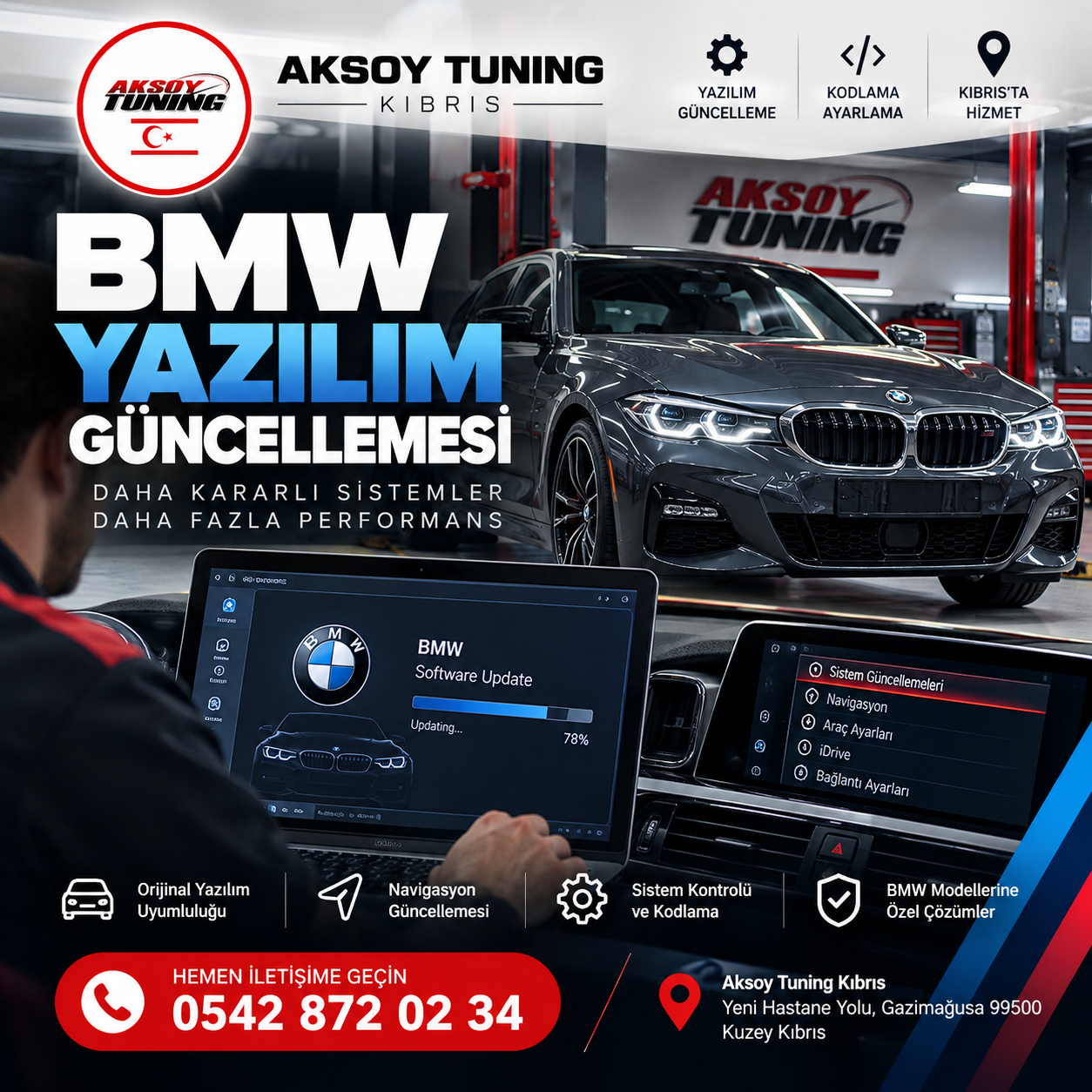 KKTC BMW Yazılım Fiyatları