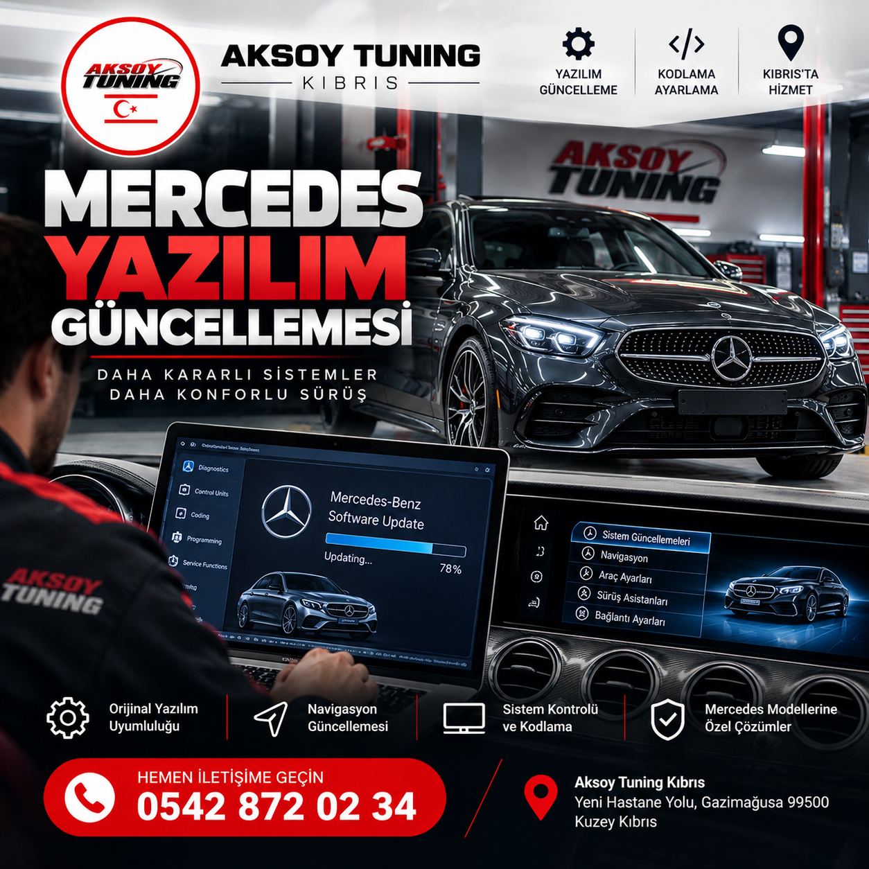 Mercedes Yazılım Güncelleme Hizmeti