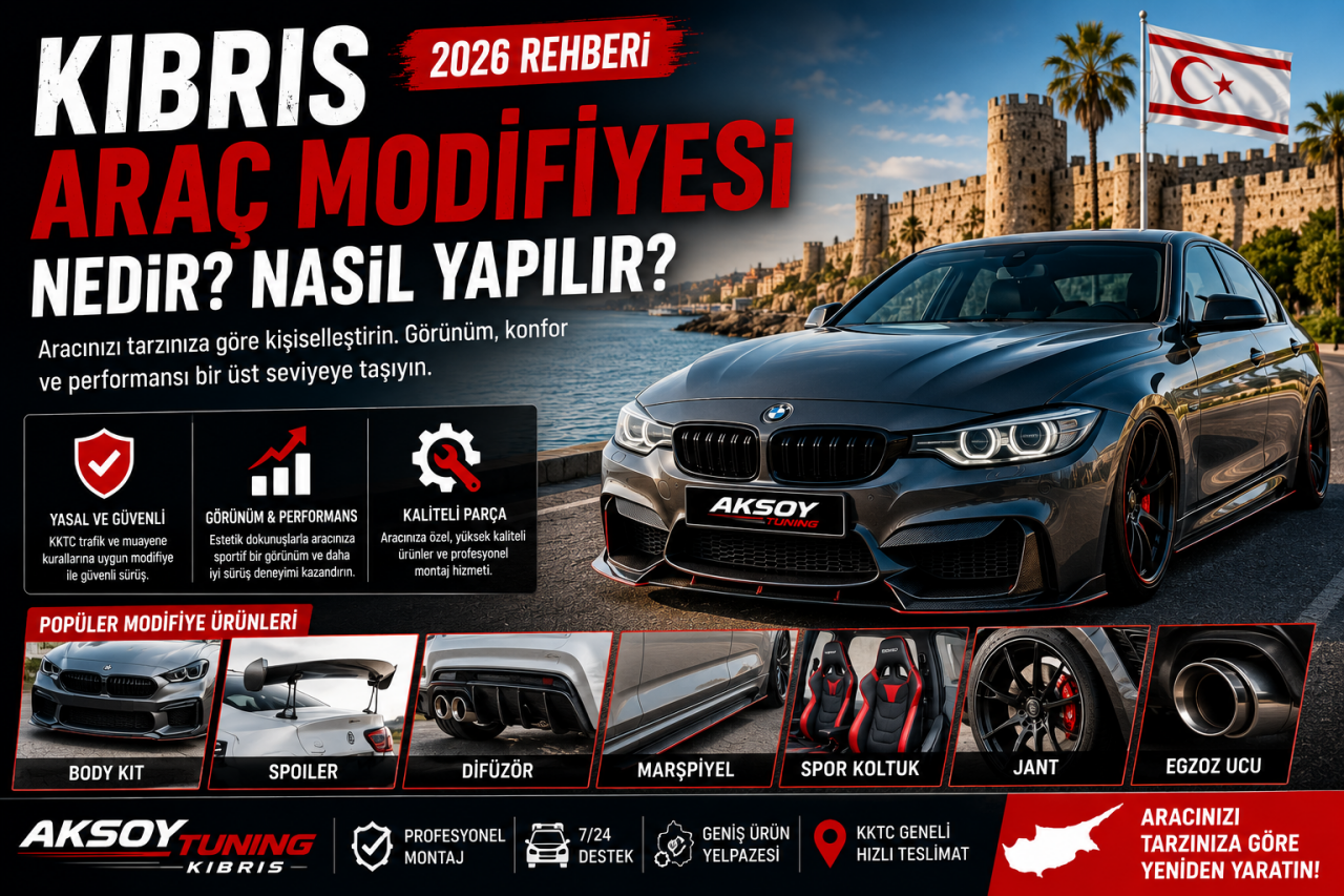 Kıbrıs Araç Modifiyesi Nedir? Nasıl Yapılır? 2026 Rehberi