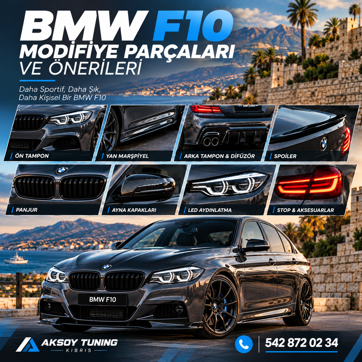 BMW F10 Modifiye Parçaları ve Önerileri