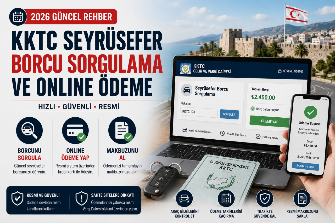 KKTC Seyrüsefer Borcu Sorgulama ve Online Ödeme Rehberi