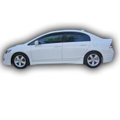 Honda Civic Fb7 Uyumlu 2012 - 16 Mugen RR Marşpiyel Plastik Boyasız