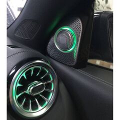 Mercedes GLA Serisi W247 (2016-2017) Uyumlu Yedek Parça 3D Döner 64 Renk Işıklı Tweeter