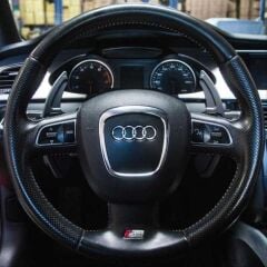 Audi A3 A4 A5 2013-2016  Uyumlu Paddle Shift Siyah (F1 Vites Pedal Kulakçık)
