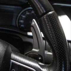 Audi A3 A4 A5 2013-2016  Uyumlu Paddle Shift Siyah (F1 Vites Pedal Kulakçık)