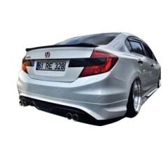 Honda Civic Fb7 Uyumlu 2012 - 16 Custom Arka Ek Plastik Boyasız