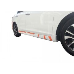 Honda Civic Fb7 Uyumlu  2012 - 16 Modulo Marşpiyel Plastik Boyasız