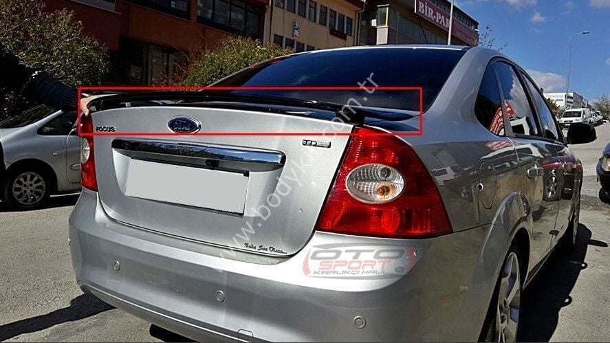 Ford Focus 2Uyumlu Yedek Parça Sedan Ayaklı Spoiler