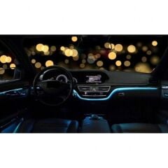 Mercedes S-Class W221 2008-2013 Uyumlu 3D Işıklı Twitter (64 Renk)