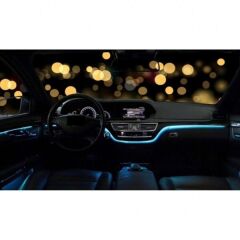 Mercedes S-Class W221 2008-2013 Uyumlu 3D Işıklı Twitter (64 Renk)