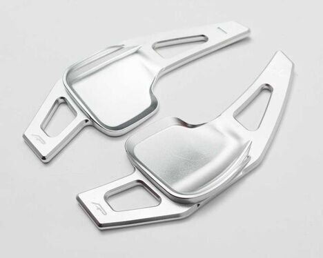 Bmw F Serisi 3-4-5- Uyumlu  Paddle Shift Silver (F1 Vites Pedal Kulakçığı)