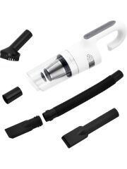 TecnoPoint Kablosuz Araç Içi Süpürge – 80W, Güçlü Emiş, Type-C Şarjlı, Ultra Sessiz, Hafif Tasarım