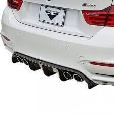 Bmw F80 2012-2018 Uyumlu M3 Vorsteiner Köşe Flaplar Boyasız Fiber