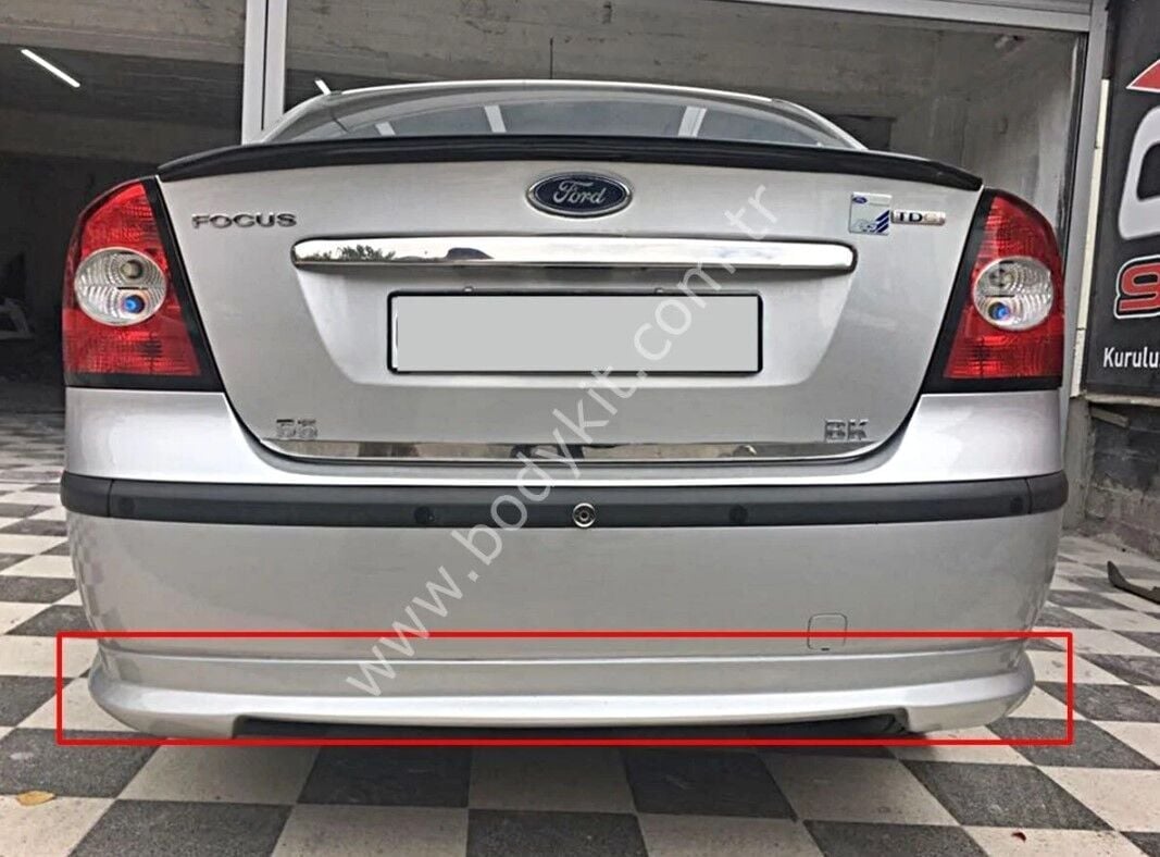 Ford Focus 2 Uyumlu yedek Parça  Sedan Arka Tampon Eki