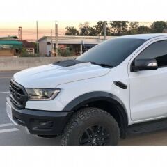 Ford Ranger  Uyumlu Yedek Parça T7 T8 (2015-2021) Raptor Tipi Kaput Üst Kaplama ( PP Enjeksiyon)