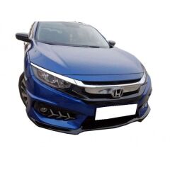 Honda Civic Fc5 Uyumlu 2016 - 19 Turbo Ön Ek Plastik Boyasız