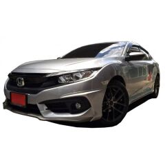 Honda Civic Fc5 Uyumlu 2016 - 19 Turbo Ön Ek Plastik Boyasız