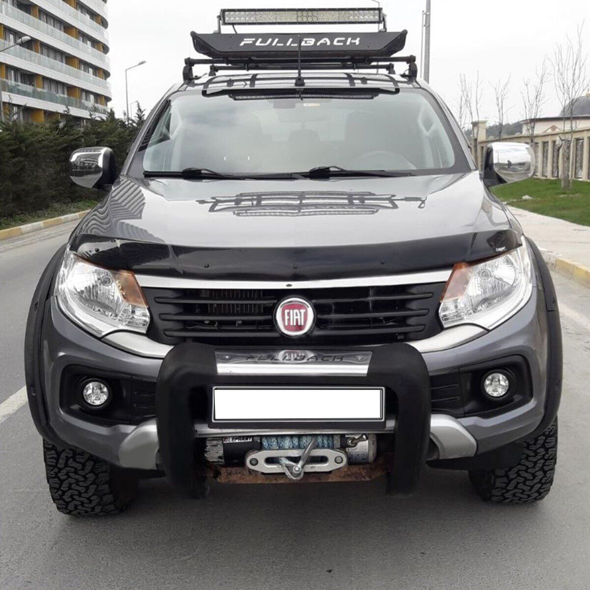 Fiat Fullback Uyumlu Yedek Parça Ön Kaput Koruyucu Rüzgarlığı 2016- Sonrası