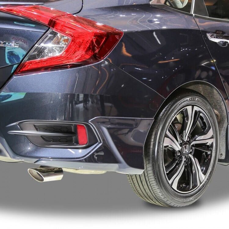 Honda Civic Fc5 Uyumlu 2016 - 2021 Modulo Arka Flap Plastik Boyasız