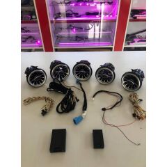 Mercedes Cla W117 Uyumlu Yedek Parça Işıklı Ön Havalandırma Seti