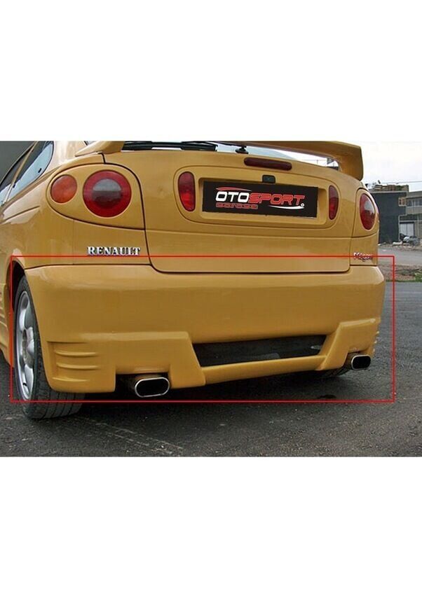 Renault Megane 1 Uyumlu Yedek Parça Coupe Arka Tampon