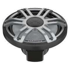 Hertz HMX-8S-LD-G Marine 20cm. Siyah Ledli Koaksiyal Hoparlör