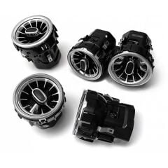 Mercedes C W205 2014+ / GLC W253 2015+ Uyumlu Yedek Parça Işıklı Ön Havalandırma ( 3 Renk )