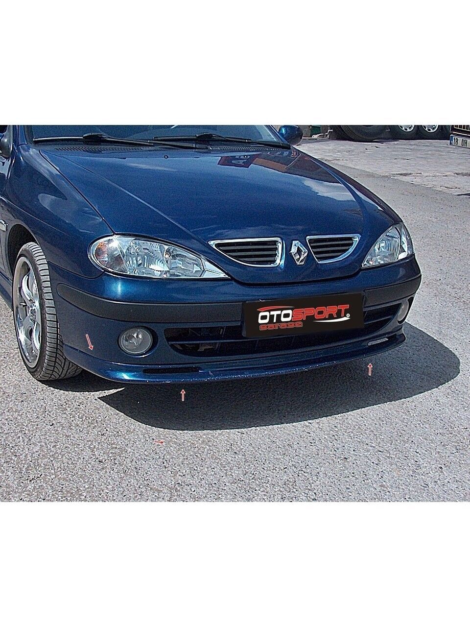 Renault Megane 1 HB Uyumlu Yedek Parça Ön Tampon Eki