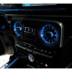 Mercedes G W463 2018+ Uyumlu 64 Renk Ön Havalandırma Işıklı + Modül