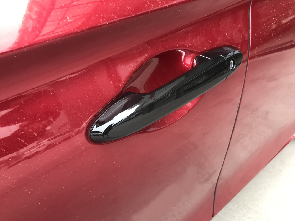 Honda Cıty 2020+ Için Uyumlu Kapı Kolu Kaplam- Pıano Black