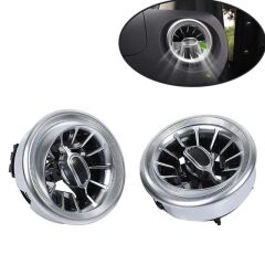 Mercedes Vito 2018-2021 Uyumlu Yedek Parça Ön Havalandırma Air Vent Işıklı 7 Renk