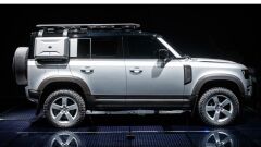Land Rover Defender 2020+ Için Yan Gövde Çantası Siver (90 Lık Ve 110 Luk Modelle Uyumlu)