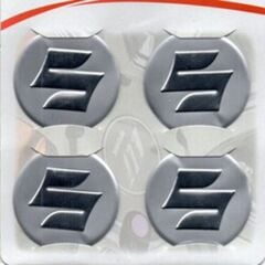 Suzuki Uyumlu Yedek Parça Gri Alüminyum Yapıştırma Jant Göbeği 4Lü 60mm