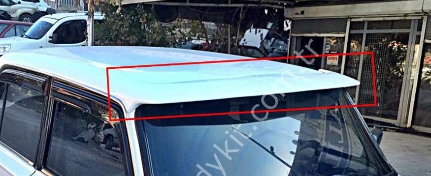 Fiat 124 Serçe Uyumlu Yedek Parça Ön Cam Siperlik