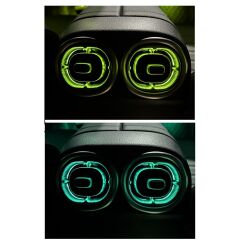 Mercedes C W206 2021+ Uyumlu Yedek Parça Işıklı Arka Havalandırma 64 Renk