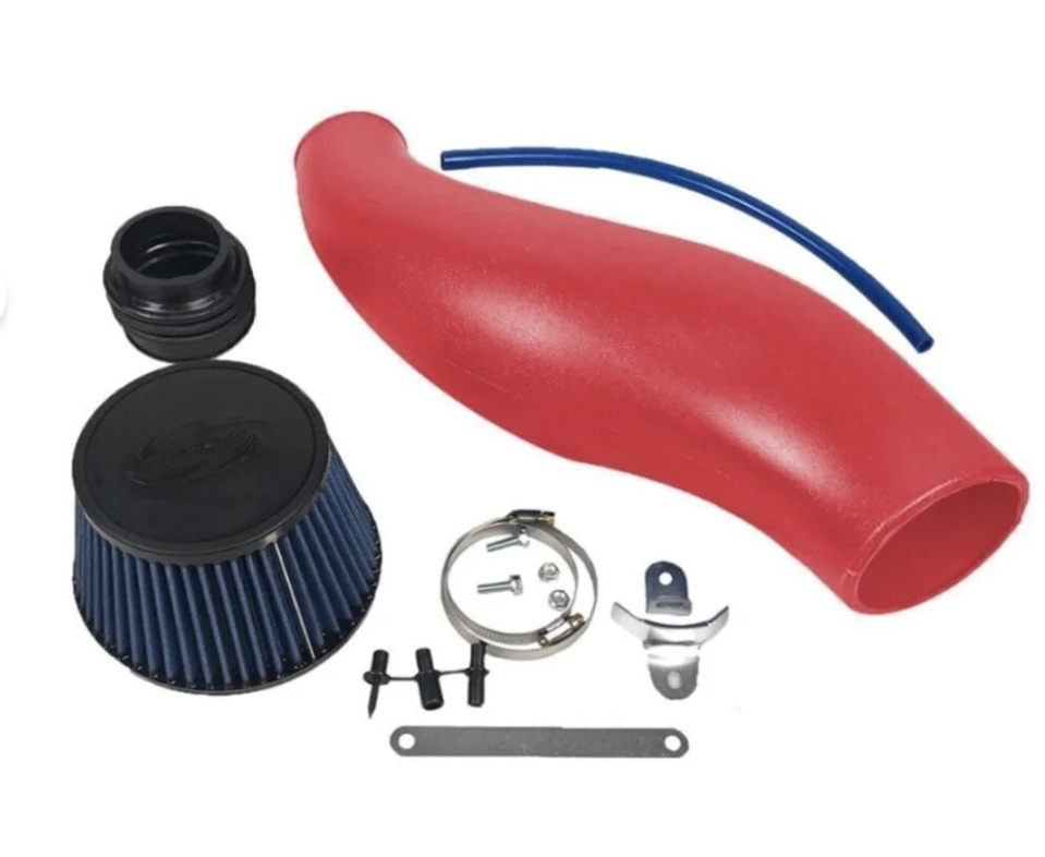 Honda Civic Uyumlu  Simota Big Tube Hava Filtresi Kiti Kırmızı