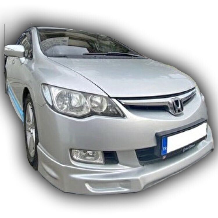 Honda Civic Fd6 Uyumlu 2010 - 2012 Mugen Ön Ek Plastik Boyasız