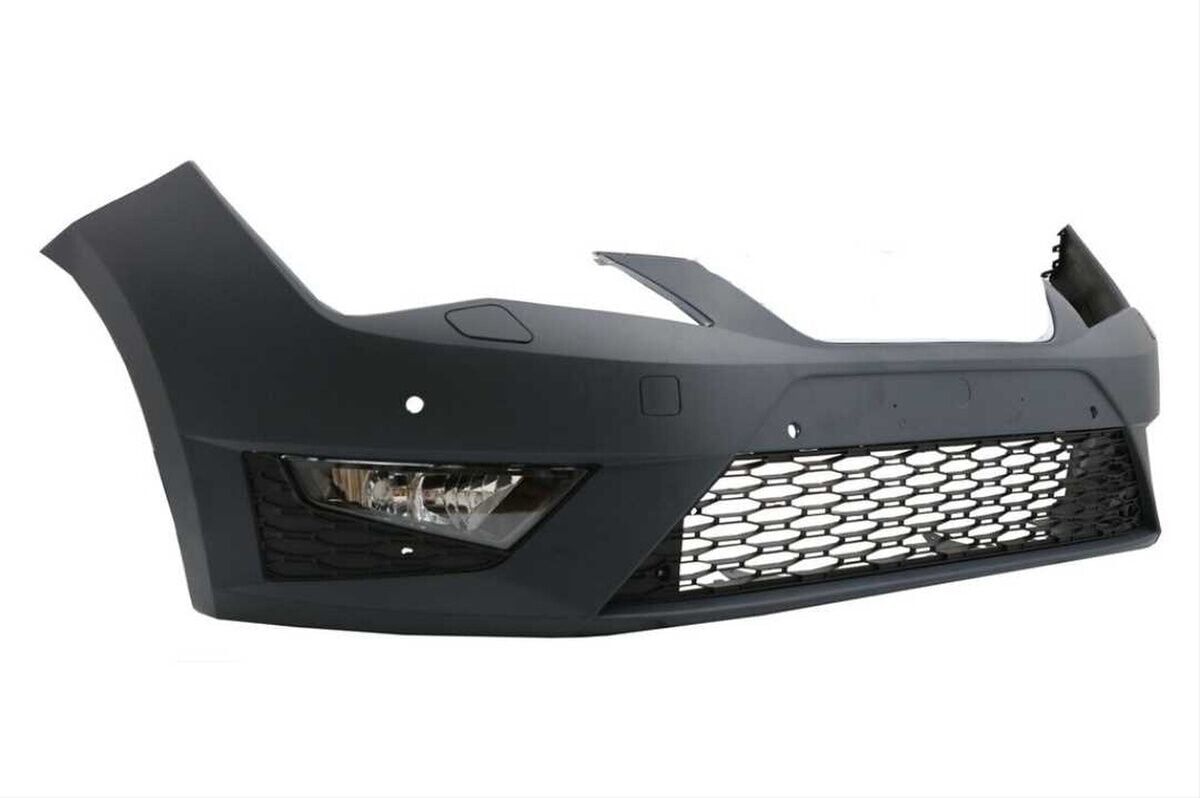 Seat Leon 2013-2017 Uyumlu FR Ön Tampon Panjur Set (Sis Dahil)