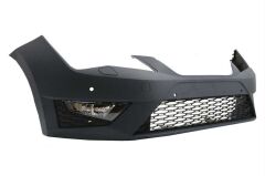 Seat Leon 2013-2017 Uyumlu Yedek Parça FR Ön Tampon Panjur Set (Sis Dahil)