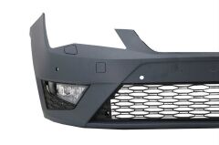 Seat Leon 2013-2017 Uyumlu FR Ön Tampon Panjur Set (Sis Dahil)