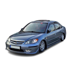 Honda Civic Vtec2 Uyumlu 2004 - 2007 S2000 Ön Ek Plastik Boyasız