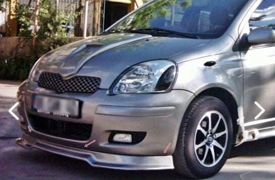 Toyota Yaris Uyumlu Yedek Parça Ön Tampon Eki