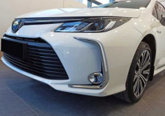 Toyota Corolla 2019+ Uyumlu Yedek Parça Sis Kaşı Nikelaj