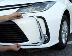 Toyota Corolla 2019+ Uyumlu Sis Kaşı Nikelaj