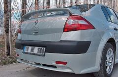Renault Megane 2 Sedan Uyumlu Yedek Parça Ayaklı Spoiler