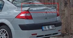 Renault Megane 2 Sedan Uyumlu Yedek Parça Ayaklı Spoiler